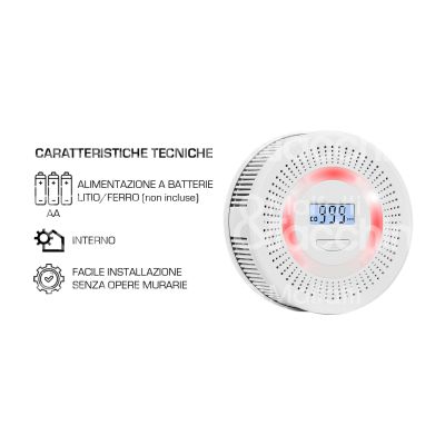 Proxe 710054 per uso interno alimentazione 3 x aaa