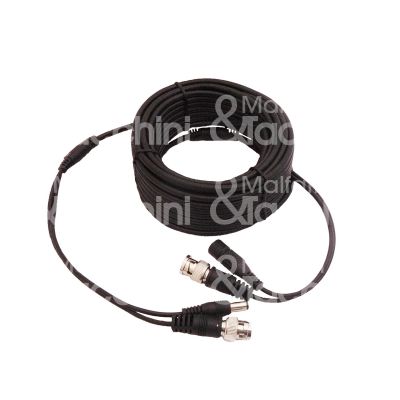 Proxe 930010 cavo bnc m/m + alimentazione mt.10 trasmissione filare