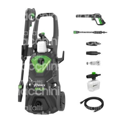 Ribimex prnhp03 idropulitrice rx3 potenza 1800 w acqua fredda portata 480 l/h pressione 145 bar