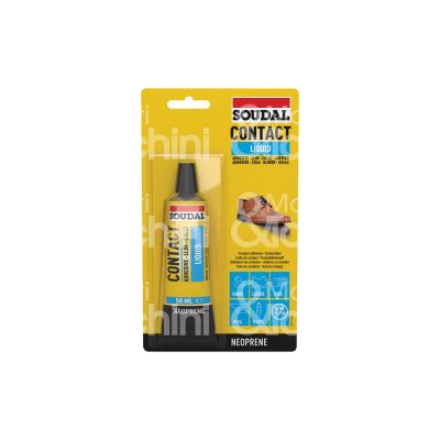 Soudal 131975 colla contact tubetto contenuto ml 50 utilizzo universale