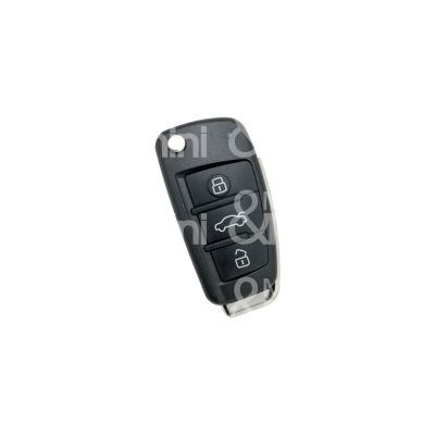 Art. hu66ar09 radiocomando chiave auto tre tasti per modello audi