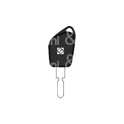 Art. ne78te chiave transponder senza chip con tappo per modello peugeot