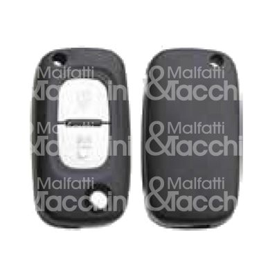 Silca va2ers2 guscio vuoto 2 tasti renault