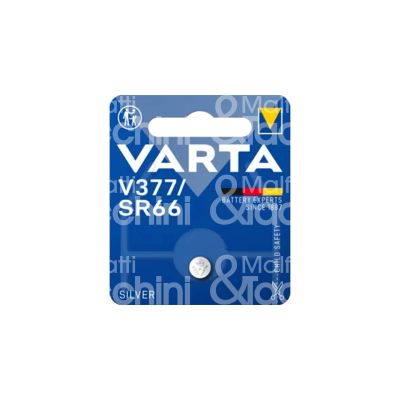 Varta 377101111 pila v377 - sr66 - 377 bottone silver oxide confezione pz 1 - volts 1,5 v -