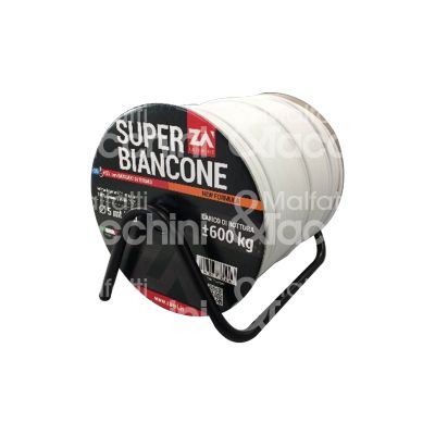 Za' ca2az500 cavo stendibiancheria art. ca2az500 super biancone Ø mm 5 - mt 500 materiale int. acciaio est. pvc bianco