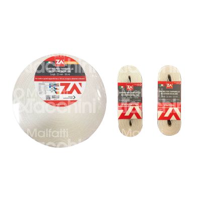 Za' ci4rt50 cintino tapparella art. ci4rt50 cotone bi-color - l mt 50 - gr 30 - h mm 22