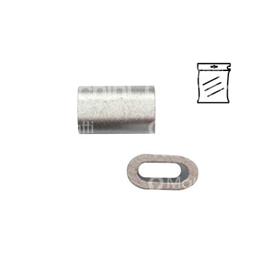 Za' fs23a020 ovalino art. fs23a020 confezione pz 6 materiale alluminio l mm 2