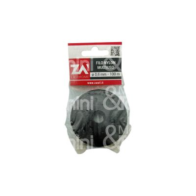 Za' spn03100 filo pesca art. spn03100 Ø mm 0,3 - mt 100 materiale nylon colore trasparente