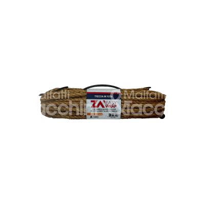 Za' yu04n20 treccia multiuso art. yu04n20 yuta naturale Ø mm 4 - mt 20 colore avana portata kg 25