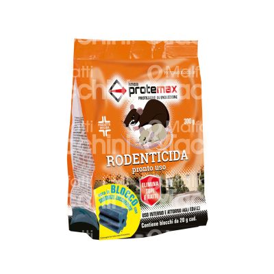 Zapi industrie chimiche s.p.a. prote019 esca in blocco blu in secchiello art. prote19 contenuto gr 1500