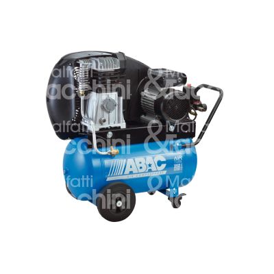 Abac 1129741300 compressore lubrificato a cinghia art. 1129741300 tensione 230 v potenza 1,5 kw serbatoio lt. 50 pressione 10 bar