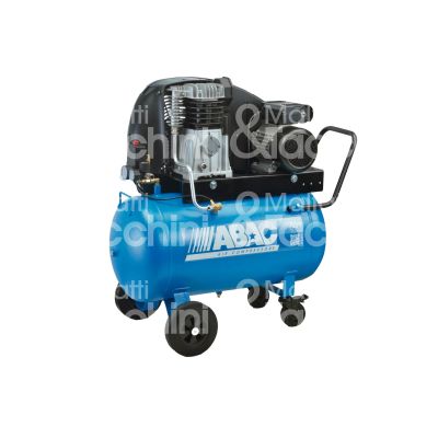 Abac 1129741301 compressore lubrificato a cinghia art. 1129741301 tensione 230 v potenza 1,5 kw serbatoio lt. 90 pressione 10 bar