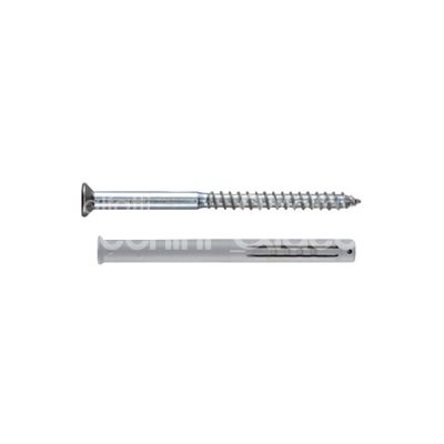M&t 900 31240 tassello nylon prolungato con vite ksa 10 x 80 impronta t 40 Ø foro mm 10 l mm 80