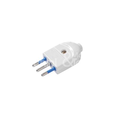 M&t 900 90002 spina civile art. rs98104 nero 2 p + t 10 a - 220v -